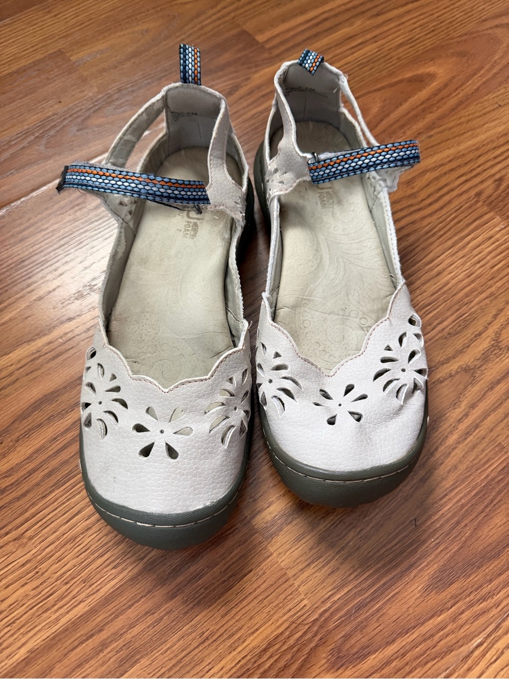 JBU by Jambu Deep Sea Encore Mary Jane Flats Outdoor Hiking Water Vegan 7.5